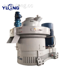 Máquina de procesamiento de pellets de matriz de anillo vertical Yulong